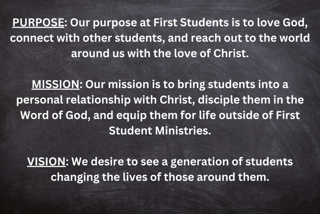 First Students_Purpose